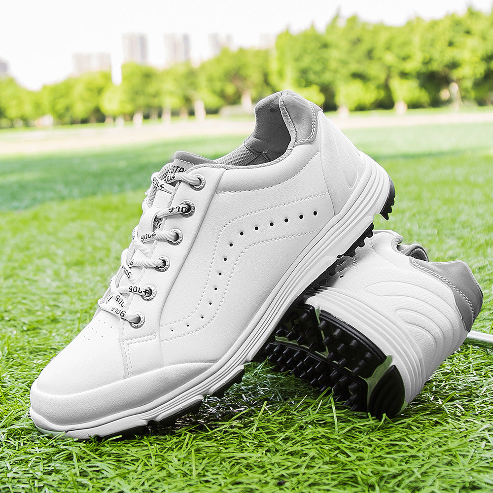 Chaussure de golf tendance sans clous pour hommes