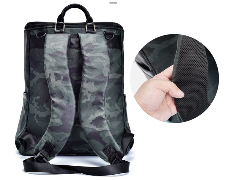 Sac momie imperméable multifonctionnel à double épaule camouflage