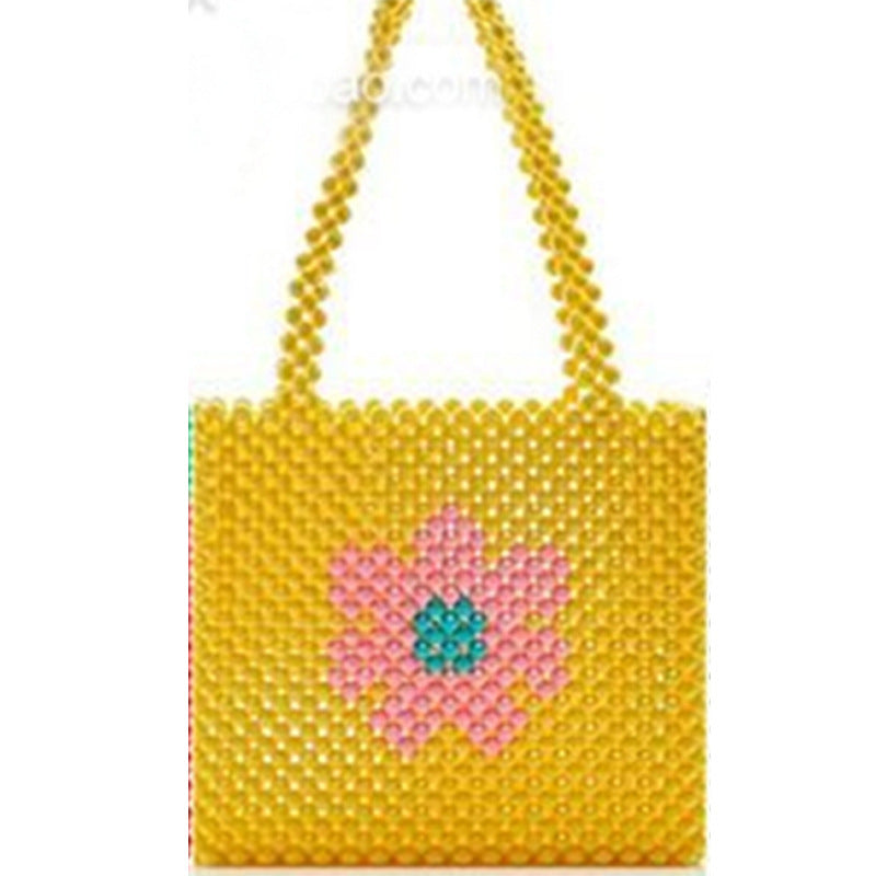 Sac tissé en perles avec divers motifs Puzzles