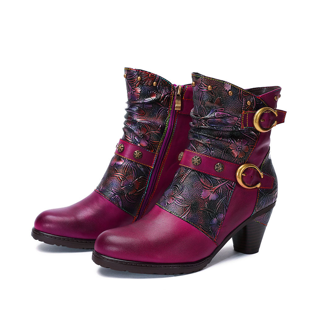 Retro women's boots Bohemian women's shoes