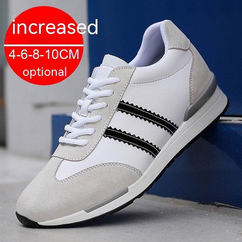 Breathable Casual Skateboard Shoes Trendy White Shoes Sports