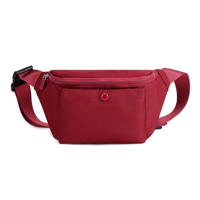 Bolso de pecho moderno para mujer, bolso de cintura sencillo e informal, bolso de cajero para teléfono móvil a prueba de agua