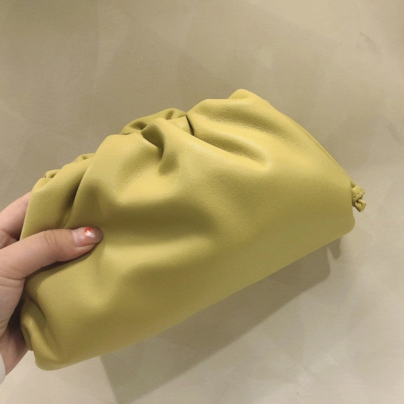 Fashion One-shoulder Messenger Hand-made Dumpling Bag Female