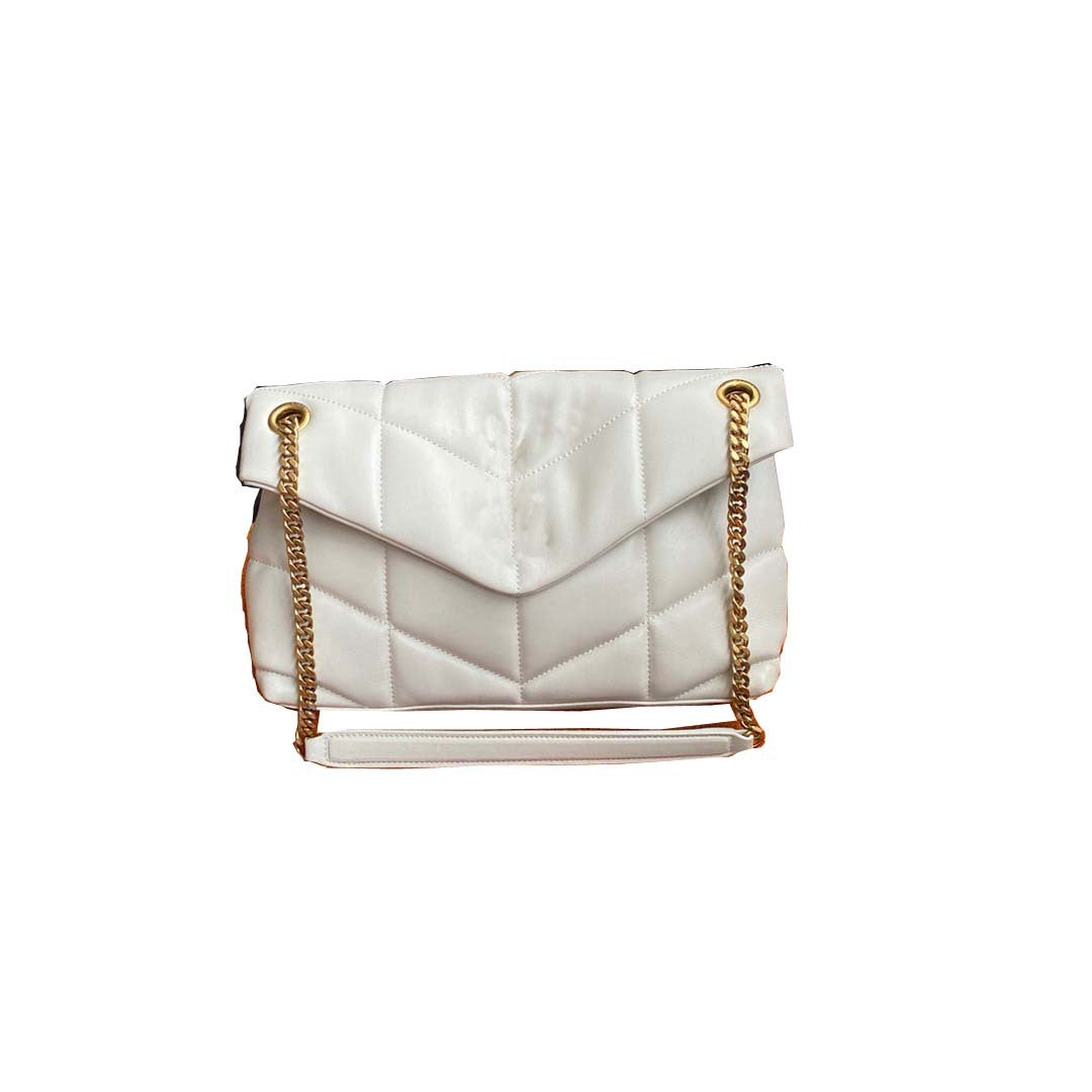 Nouveau sac à bandoulière en cuir de mouton pour femme