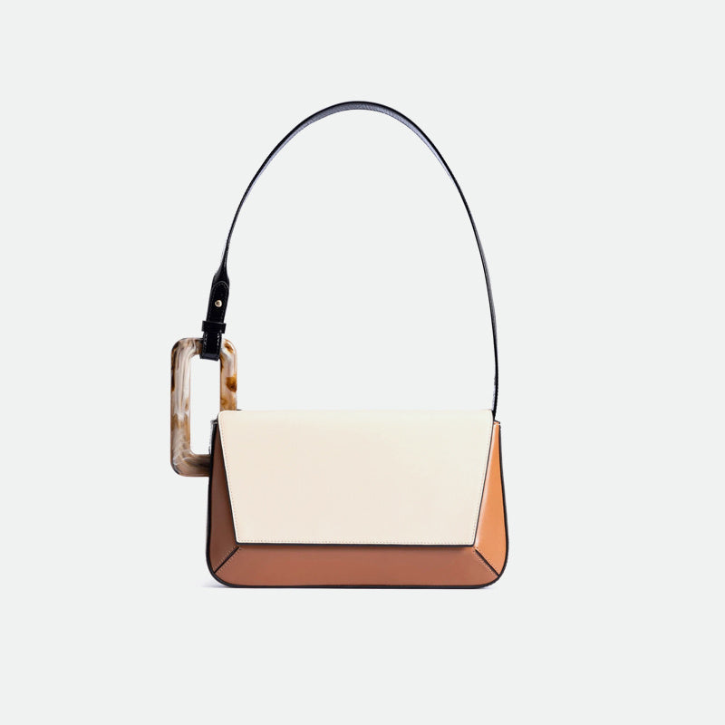 Geometric Small Square Bag High-end Western Style Shoulder Bag