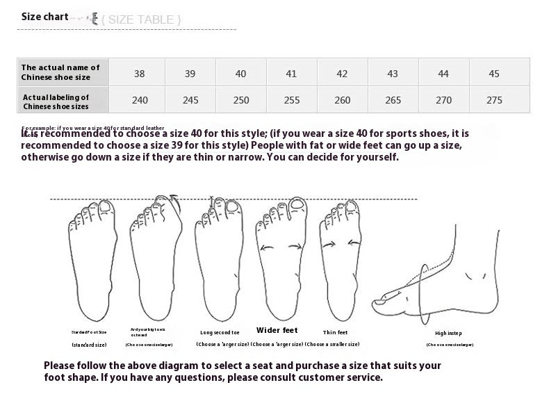 Chaussures de course à semelle souple en cuir de vachette de première couche