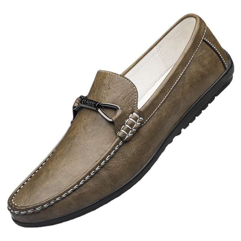 Respirant Fond souple Paresseux Simple Slip-on Respirant Gommino