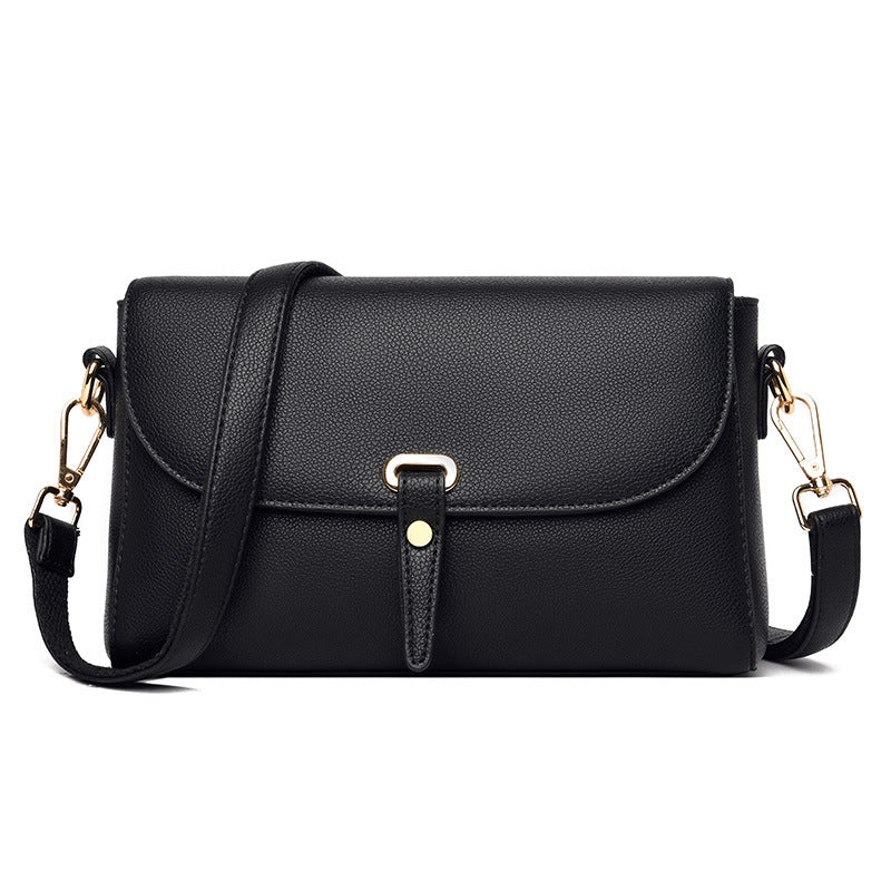 Bolso de mujer de mediana edad, bolso para madre, nuevo bolso cruzado de moda simple para mujer, bolso de hombro informal de moda coreana