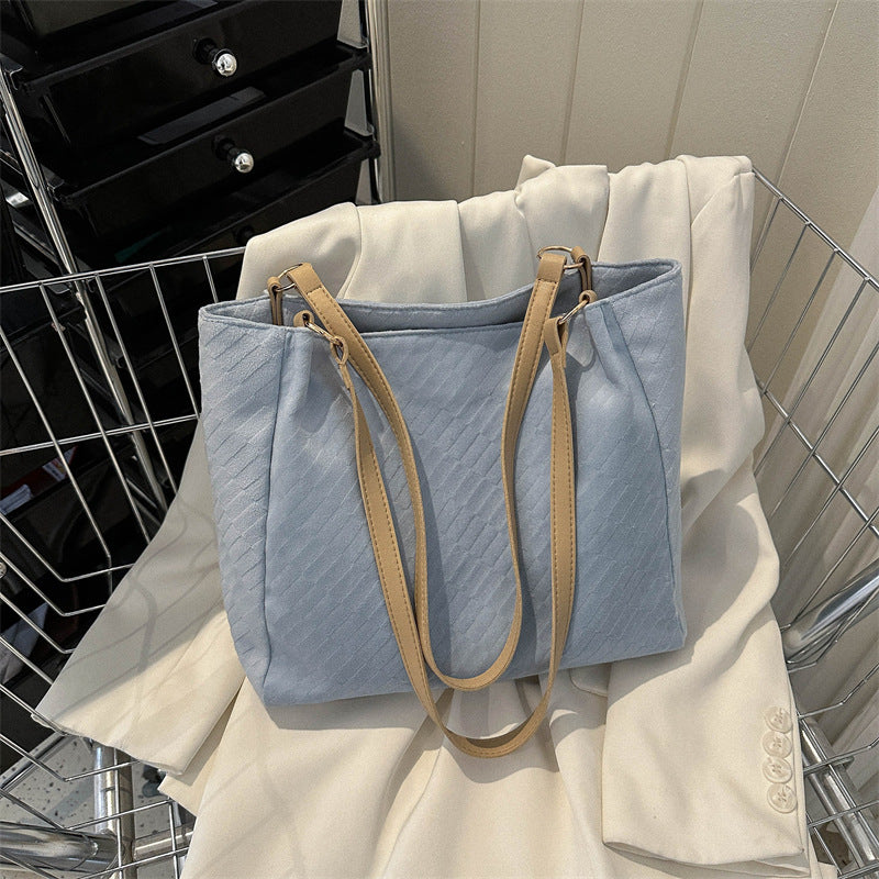 Sacs à bandoulière décontractés de grande capacité pour femmes, sac à main de shopping à la mode