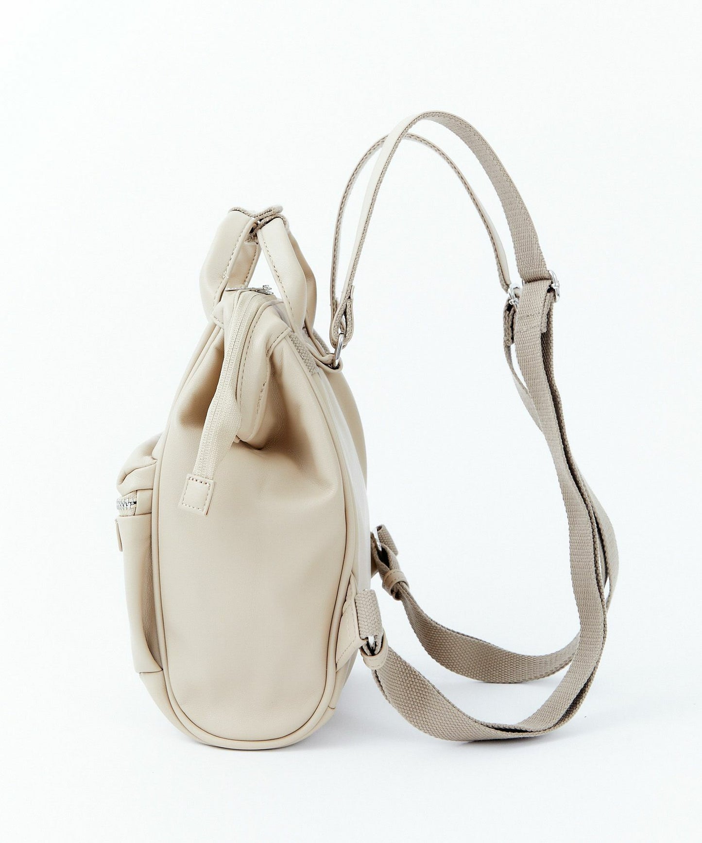 Mochila de cuero para mujer, bolso vintage, monedero