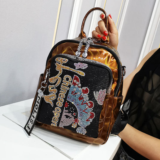 Bolso de hombro de moda estilo occidental con personalidad para mujer