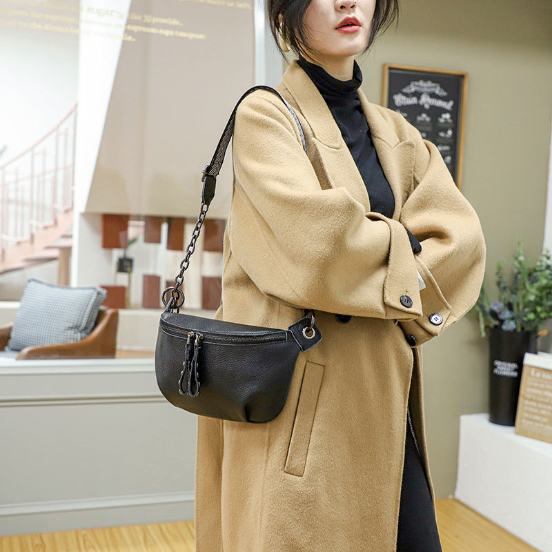 Sac messager à bandoulière simple et tendance pour femme