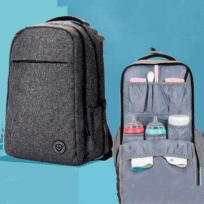 Mochila multifuncional de gran capacidad para madres y bebés