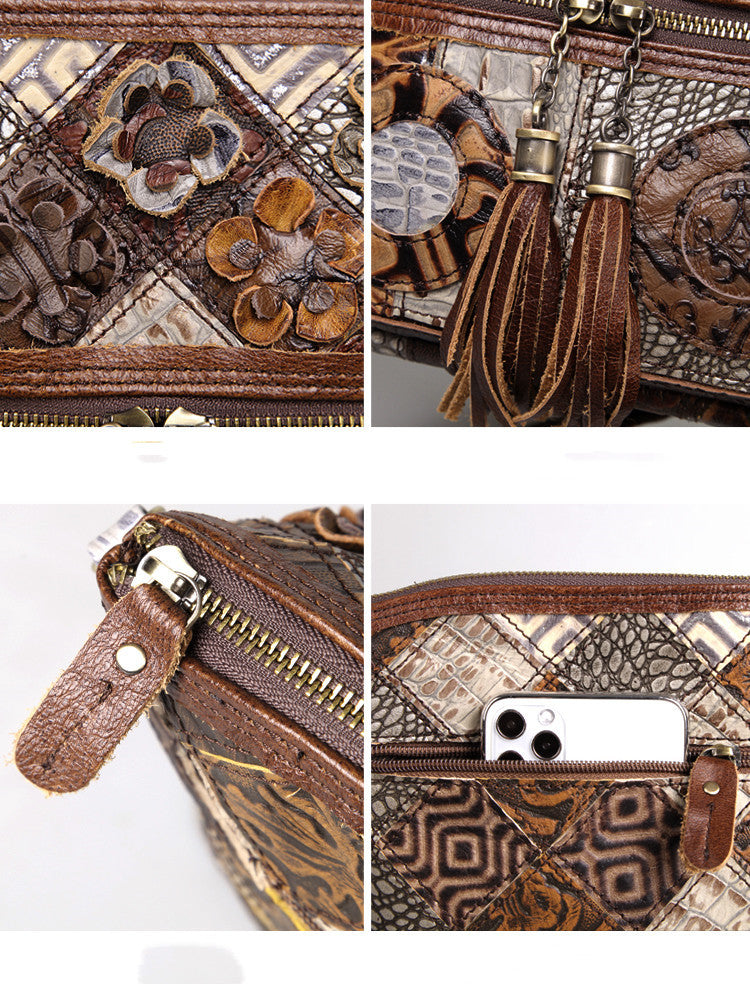 Western Style Large-capacity Niche Design Messenger Bag