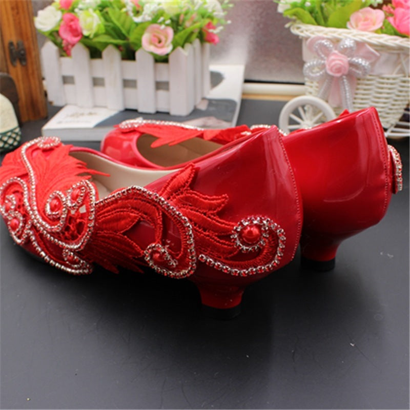 Women's Fashion Simple Flat Wedding Shoes