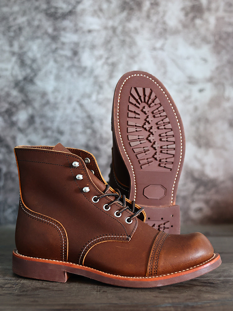 Vintage Work Boots High-top Casual Locomotive