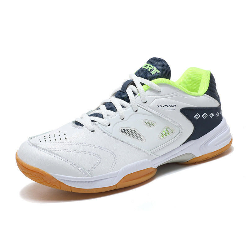 Zapatillas de entrenamiento de competición de malla con parte inferior de tendón Zapatillas de tenis de mesa y voleibol