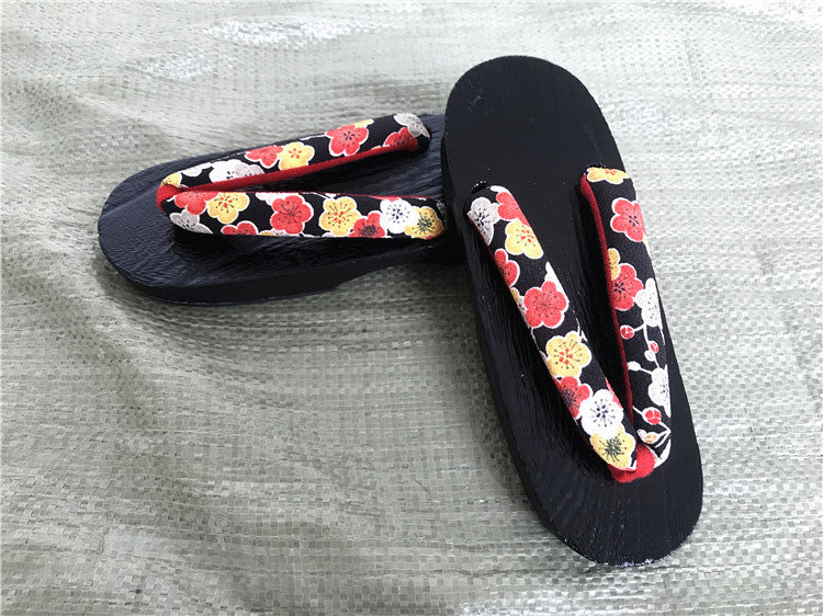 Ladies Fashion Solid Wood Paulownia Health Slippers