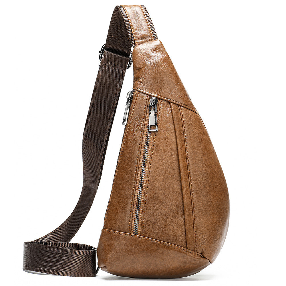 Shoulder Bag Leather Chest Bag Shoulder Messenger