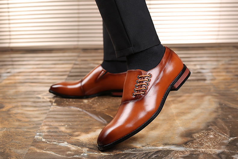 Zapatos formales de negocios para hombres en tallas grandes