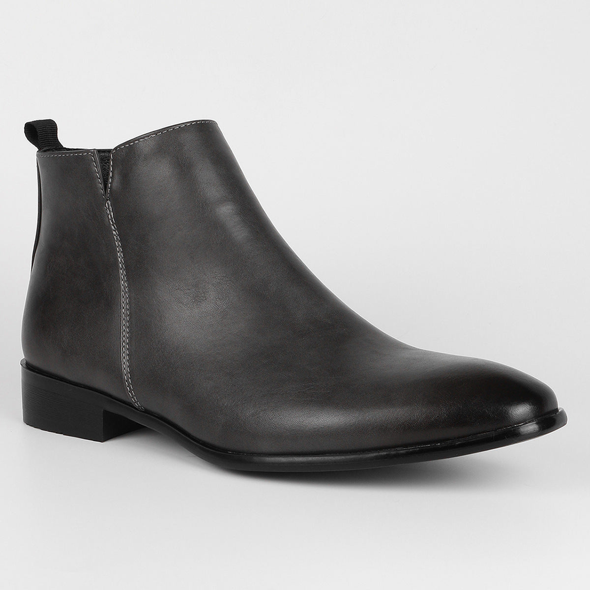 Bottines à bout carré pour hommes à la mode