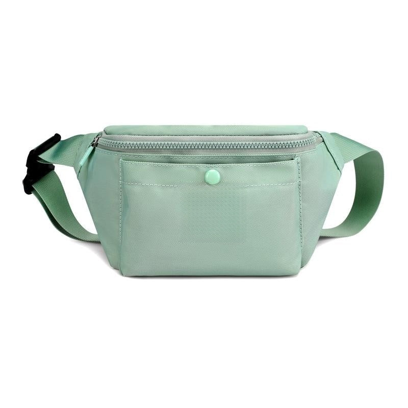 Bolso de pecho moderno para mujer, bolso de cintura sencillo e informal, bolso de cajero para teléfono móvil a prueba de agua