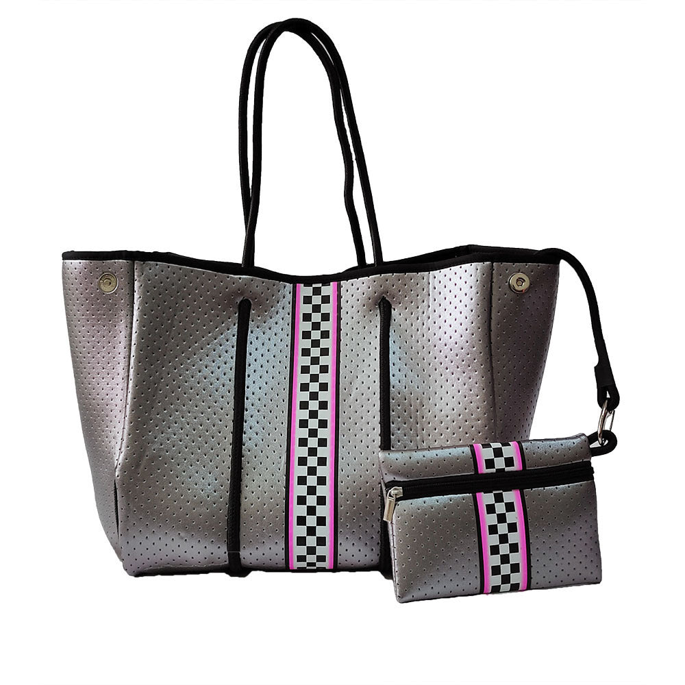 Bolso de hombro de viaje con estampado de gran capacidad para mujer