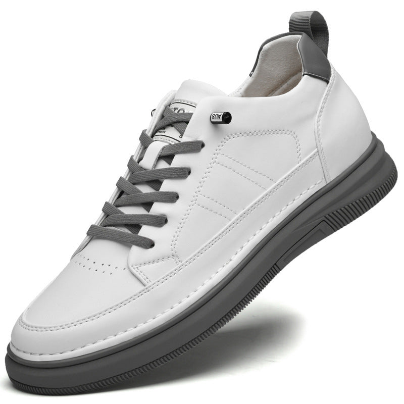 Men's Low-cut Shoes Breathable Invisible Height Increasing Simple