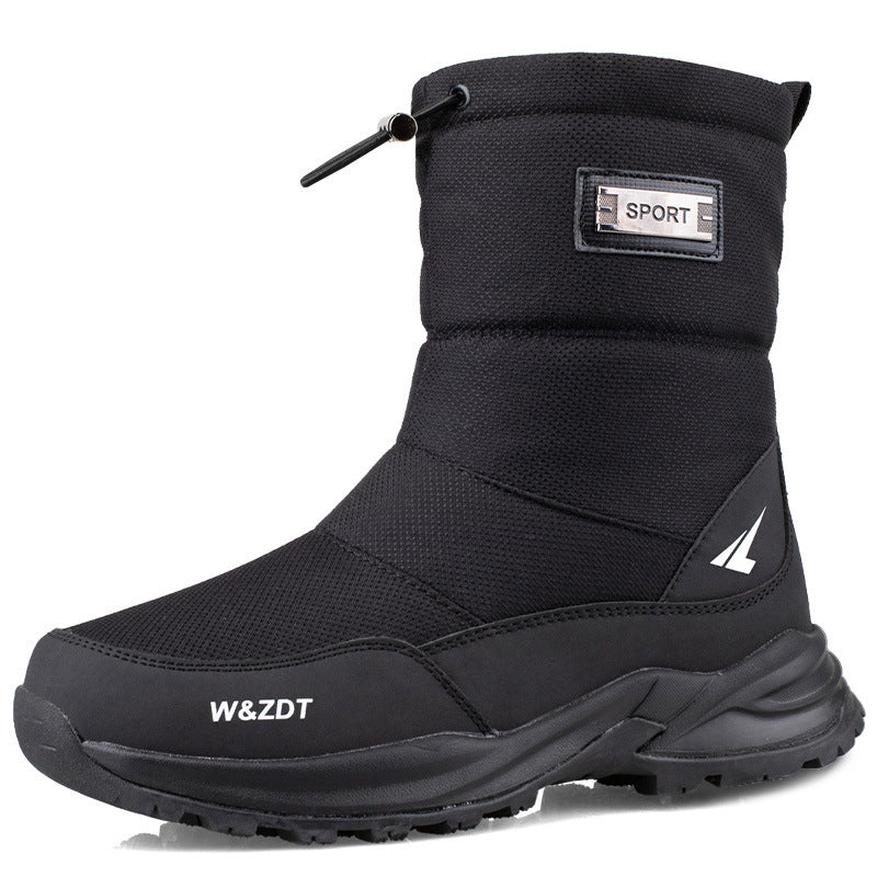 Outdoor Winter Men's Waterproof Non-slip Snow Boots