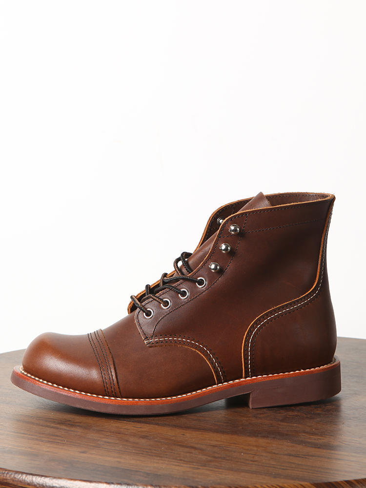 Vintage Work Boots High-top Casual Locomotive