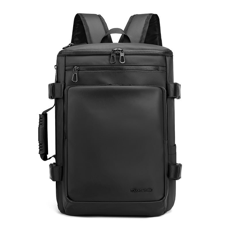 Business Casual Zipper Laptop Backpack Nylon