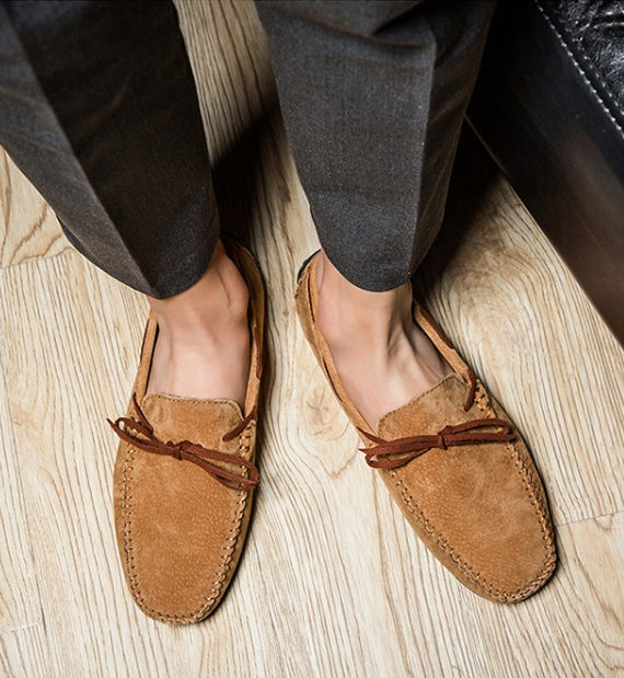 Chaussures à pois extra larges pour hommes, printemps et automne