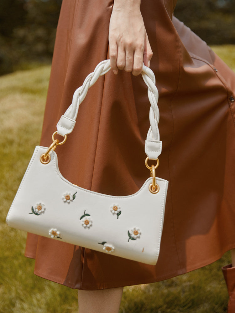 Bolso de hombro con diseño de flores populares para las axilas