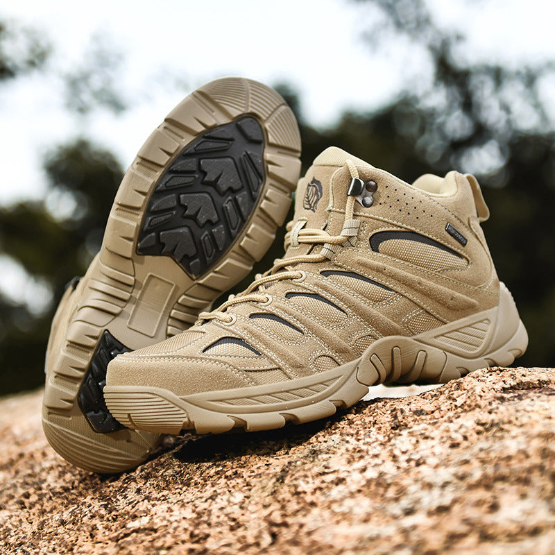 Outdoor High-top Hiking Male Martin Boots