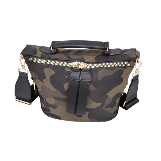 Bolso de hombro de camuflaje funcional, bolso de viaje