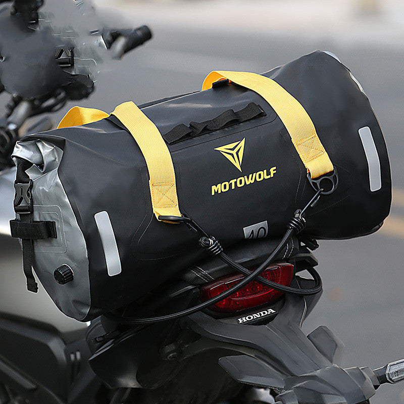 Sac de rangement étanche pour moto longue distance en extérieur