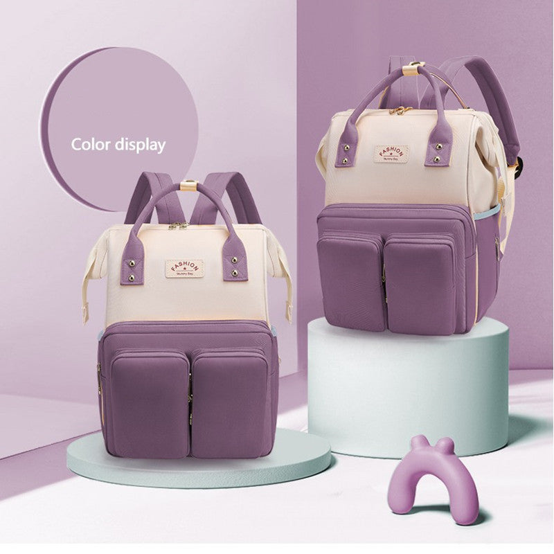 Large-capacity Fashion Mother And Baby Bag With Multiple Functions