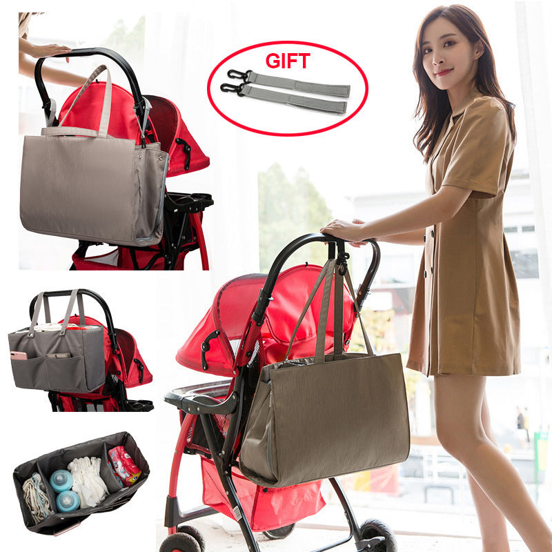 Simple Baby Crib Baby Bag Baby Crib Bed Mommy Shoulder Bag