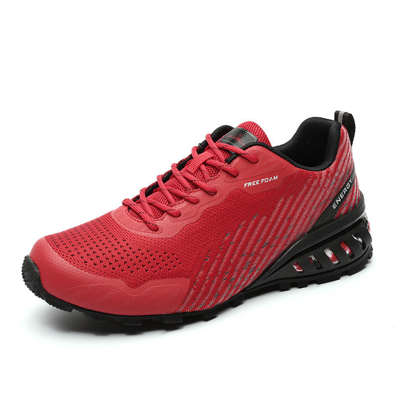 Spring New Men's Shoes Fashion Plus Size Outdoor Shock-absorbing Running Shoes Breathable