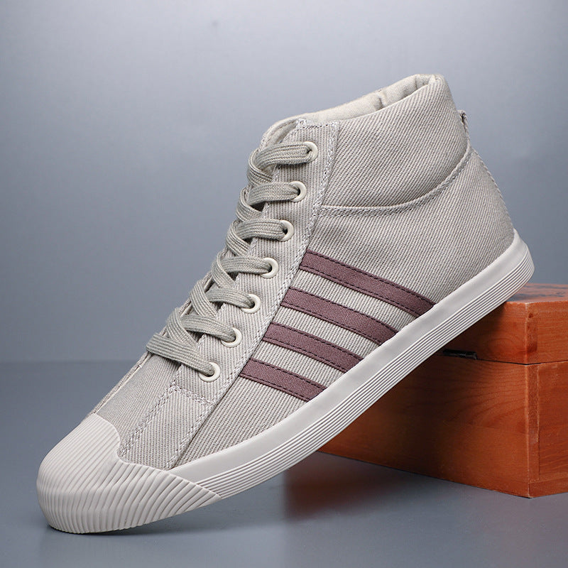 Men's High-top Canvas Shoes Casual