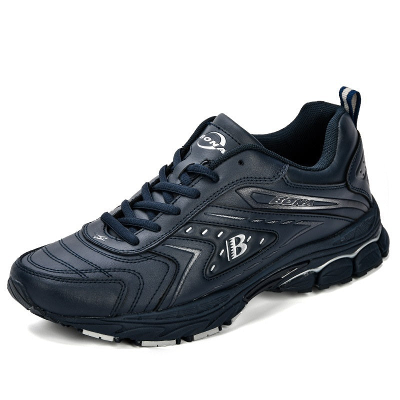 Chaussures de course d'escalade sportive en cuir pour hommes