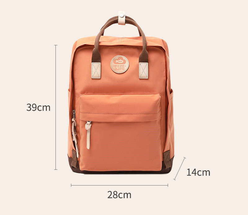 Sac à dos de voyage de nouveau style, sac d'école simple et tendance