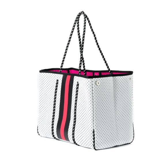 Fashion Neoprene One-shoulder Portable Beach Bag