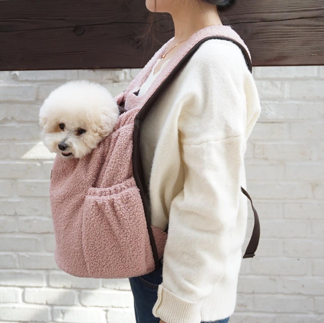 Mochila de transporte para artículos de viaje para mascotas