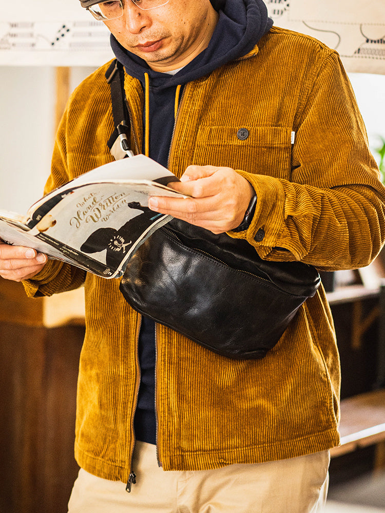 American-style Retro Amikaki Bicycle Chest Bag