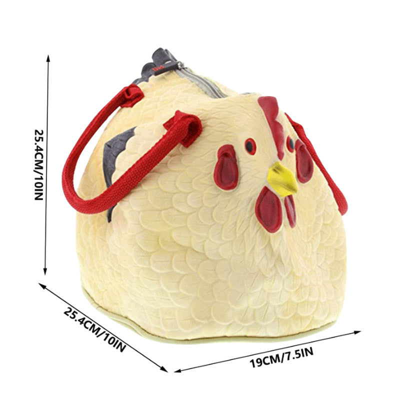 Sac à main mignon en forme de petit coq pour femme