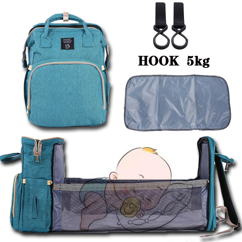 Mommy's Backpack Is Portable, Multi-functional And Large-capacity For Going Out