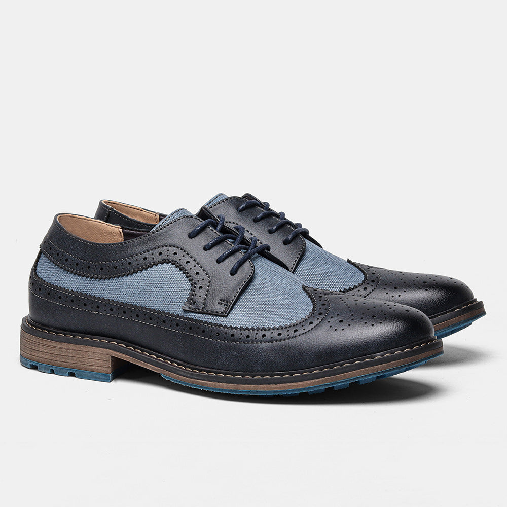 Chaussures Brogue Vintage Mode Homme