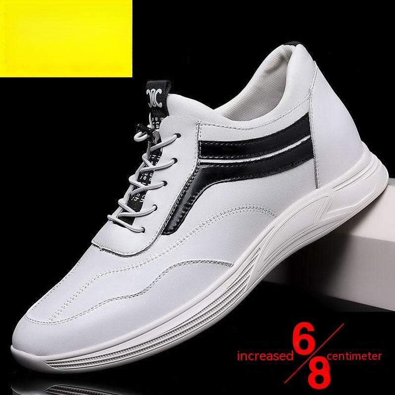 Zapatos con alzas informales de suela blanda para hombre