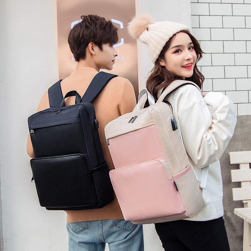 14 Inch 13.3 Valentine's Day Couple Backpack School Bag